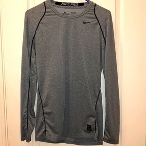 Nike Pro fitted long sleeve.